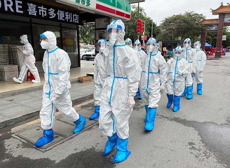 集团党员助力广州疫情封控区，筑牢抗疫“长城”